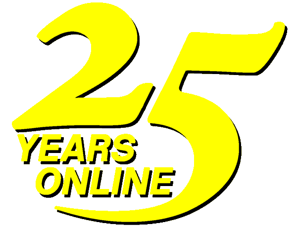 25 YEARS ONLINE