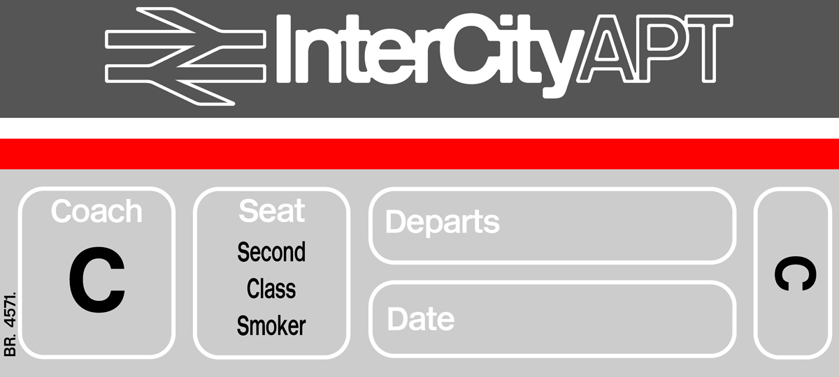 Boarding Pass Second Class Coach C