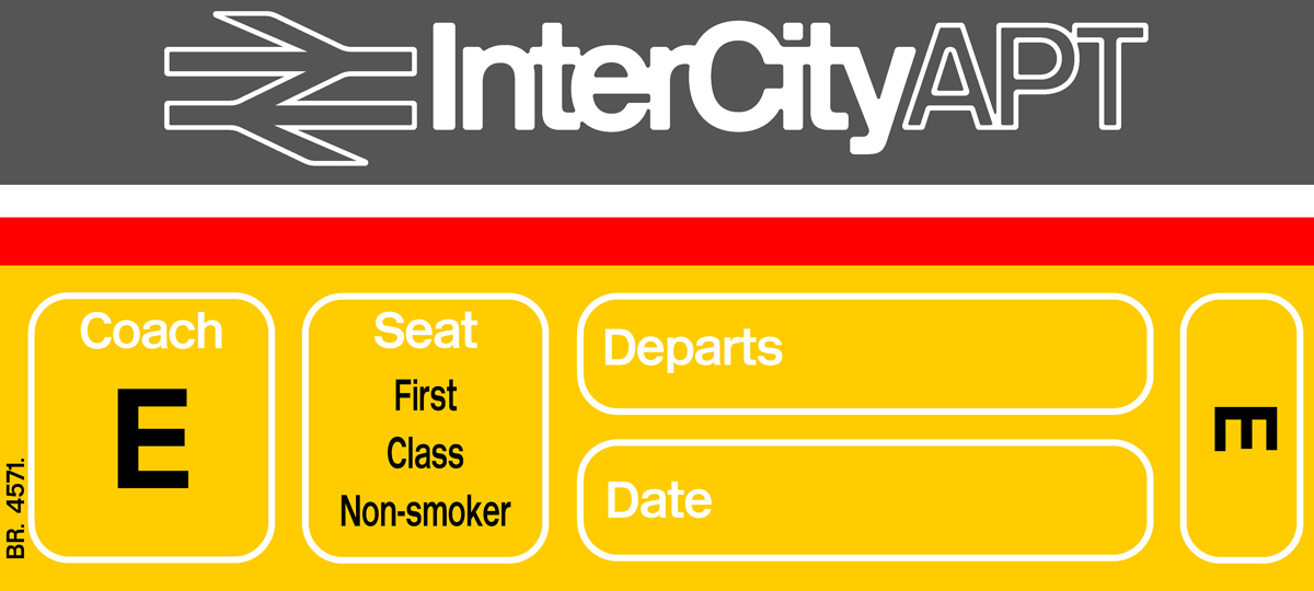 Boarding Pass First Class Coach E