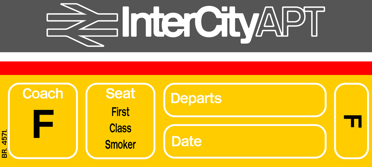 Boarding Pass First Class Coach F