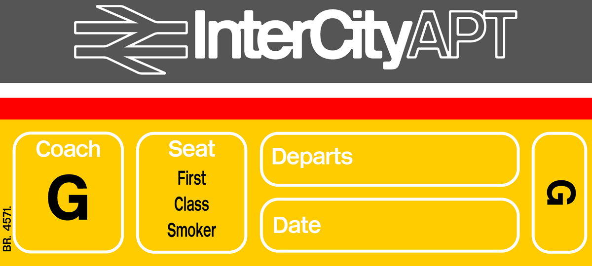 Boarding Pass First Class Coach G