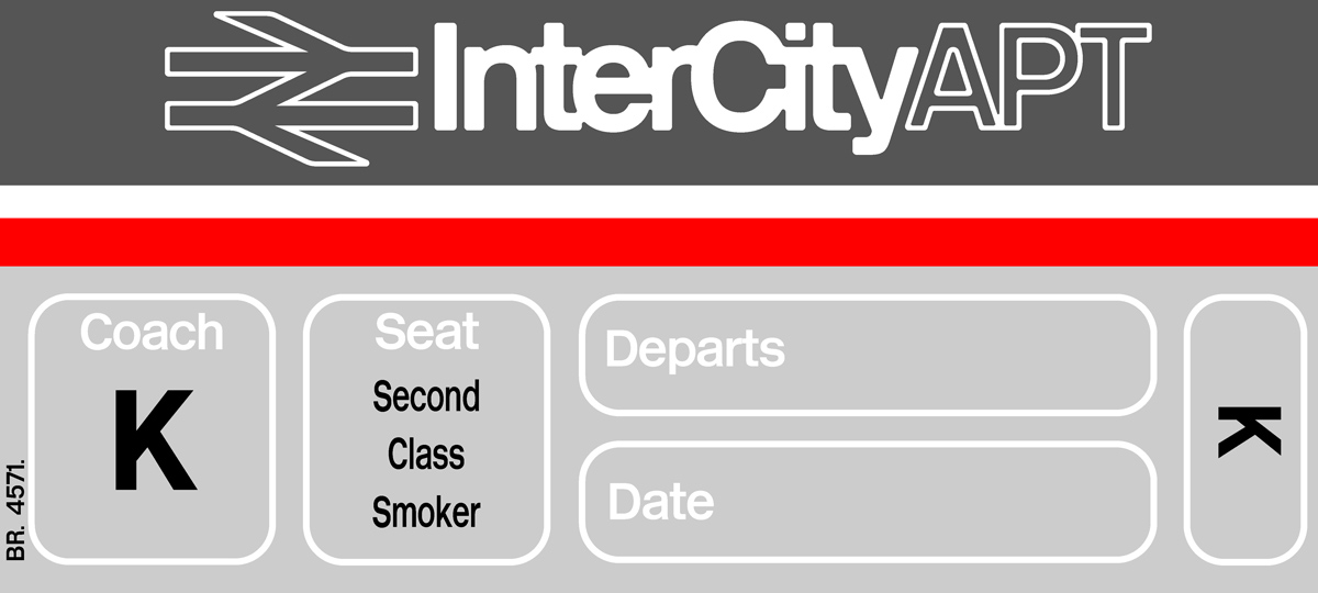 Boarding Pass Second Class Coach K