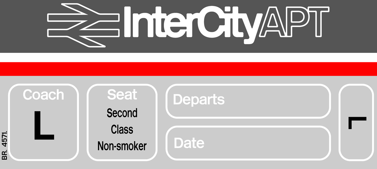 Boarding Pass Second Class Coach L