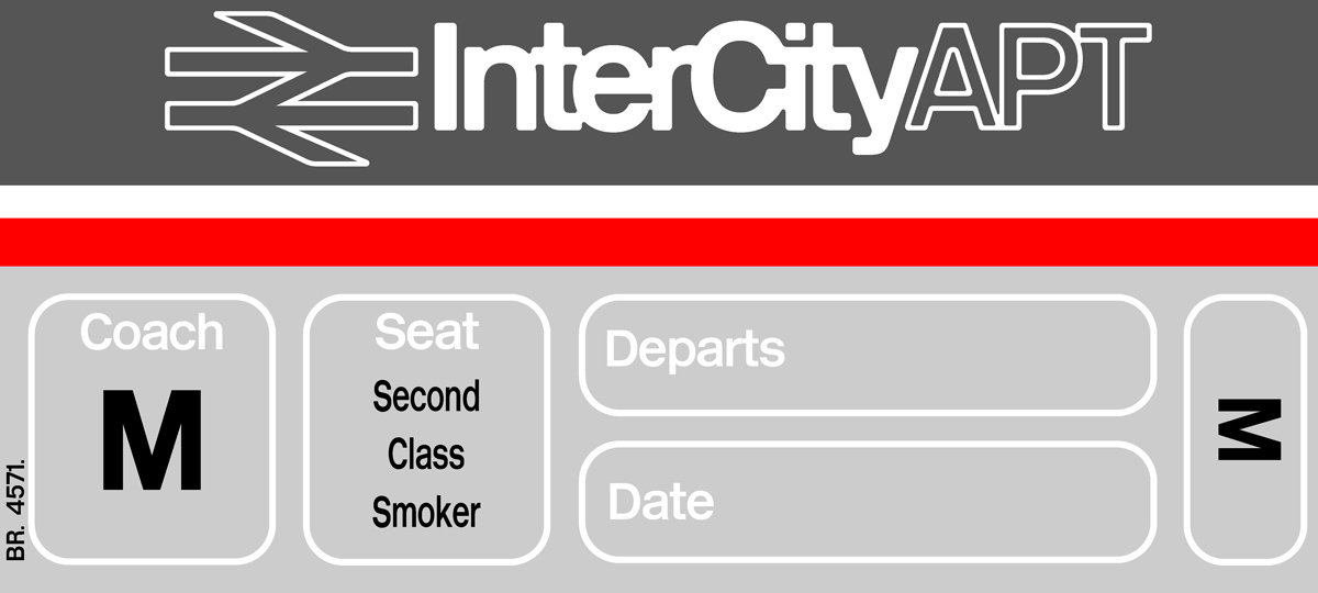 Boarding Pass Second Class Coach M