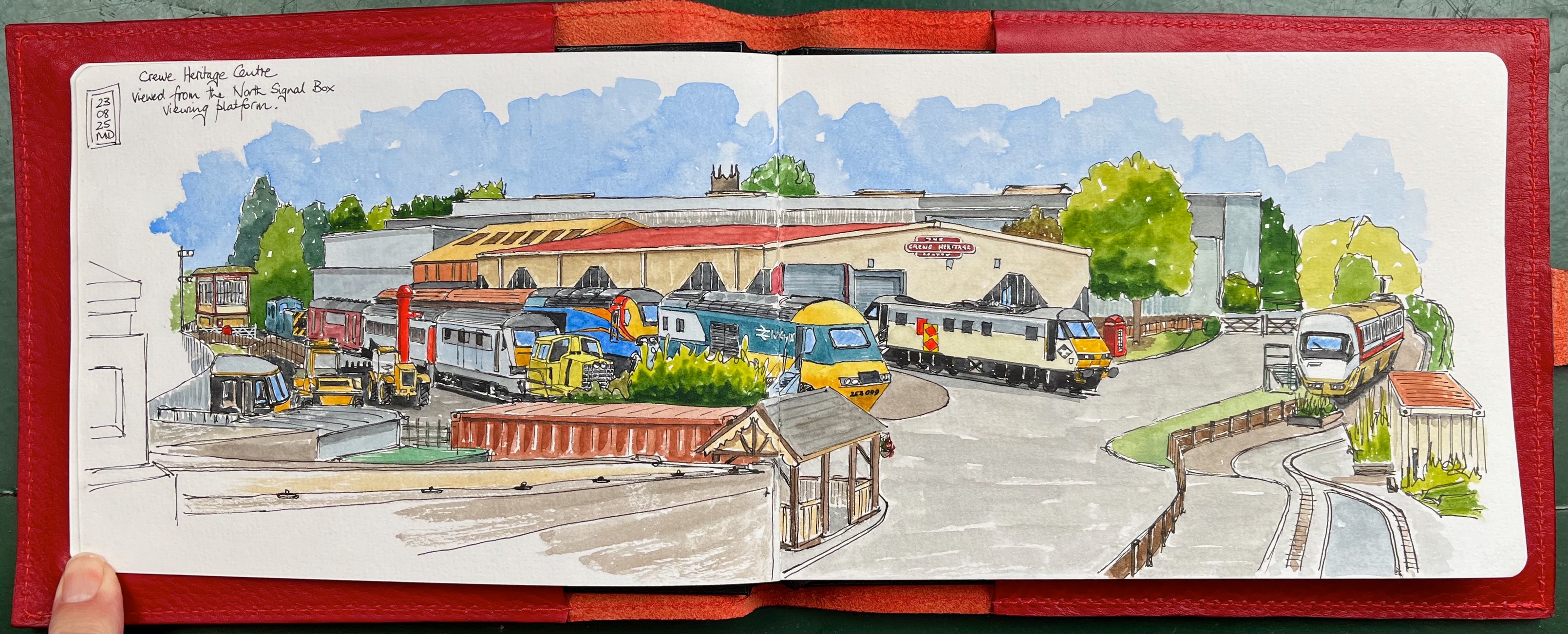 &copy; Art by Malcolm Davies