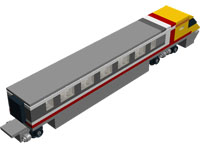 Lego APT-P built by Daniel Wilcock